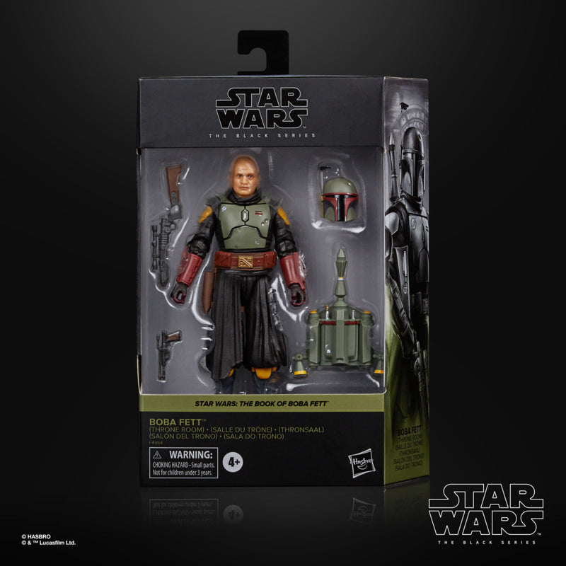 Star Wars The Black Series Boba Fett (Throne Room) Preorder - Action & Toy Figures -  Hasbro