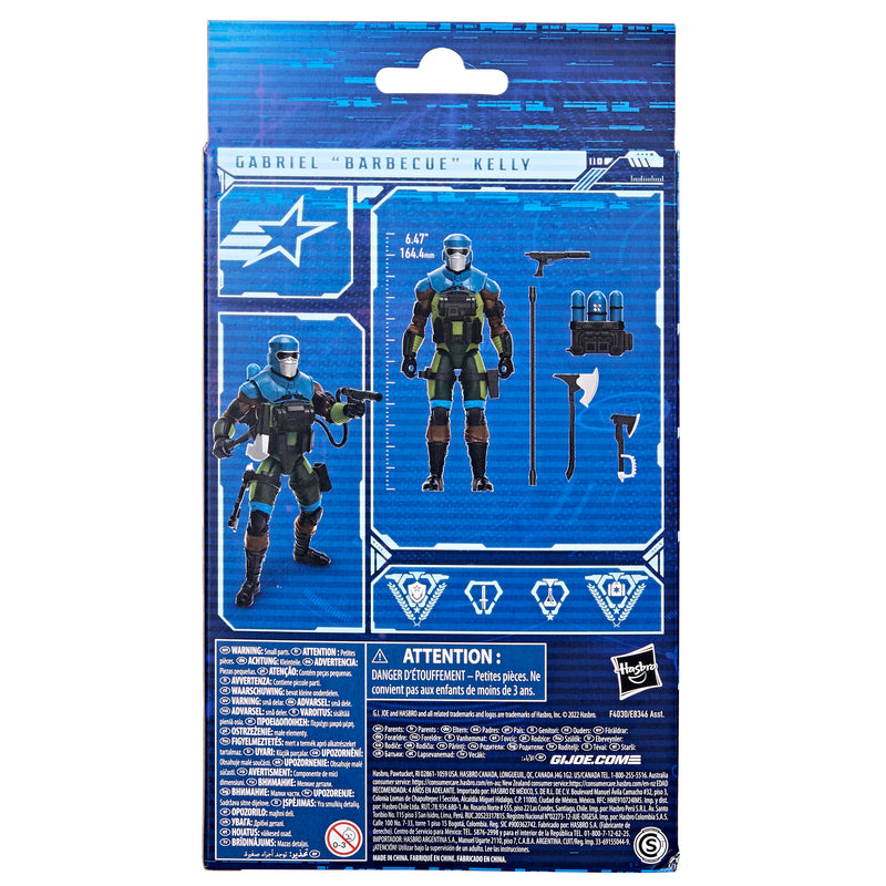 G.I. Joe Classified Series Mad Marauders Gabriel “Barbecue” Kelly (Preorder ETA April ) - Collectables > Action Figures > toys -  Hasbro