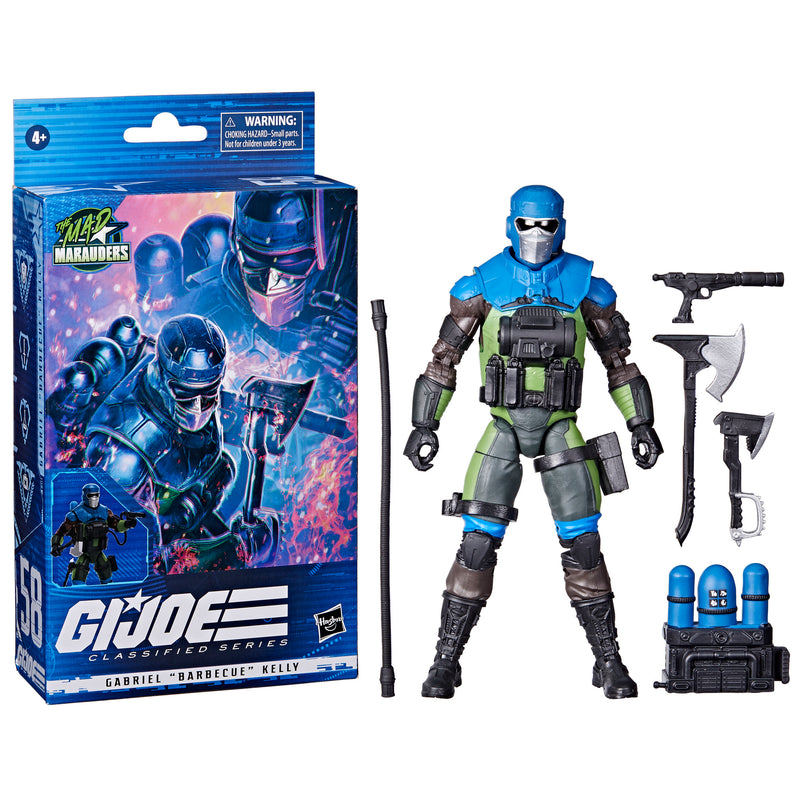 G.I. Joe Classified Series Mad Marauders Gabriel “Barbecue” Kelly (Preorder ETA April ) - Collectables > Action Figures > toys -  Hasbro
