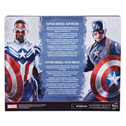 Marvel Legends Series Captain America 2-Pack Steve Rogers Sam Wilson MCU (preorder Dec/April) - Action & Toy Figures -  Hasbro