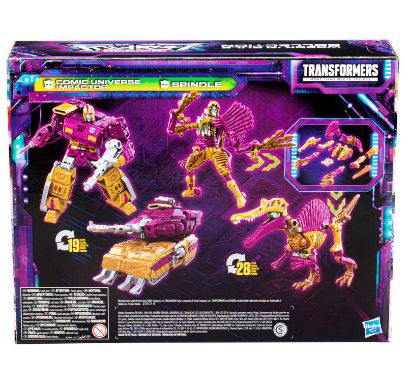Transformers Legacy Wreck ‘N Rule Collection Comic Universe Impactor and Spindle (preorder ETA OCt/Nov) - Action & Toy Figures -  Hasbro