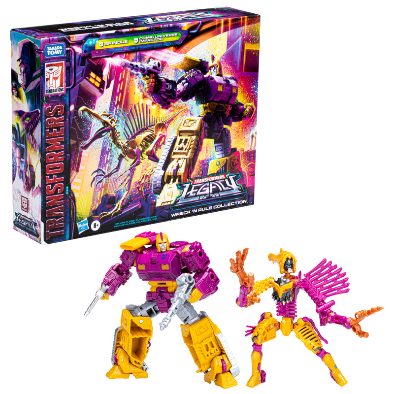 Transformers Legacy Wreck ‘N Rule Collection Comic Universe Impactor and Spindle (preorder ETA OCt/Nov) - Action & Toy Figures -  Hasbro