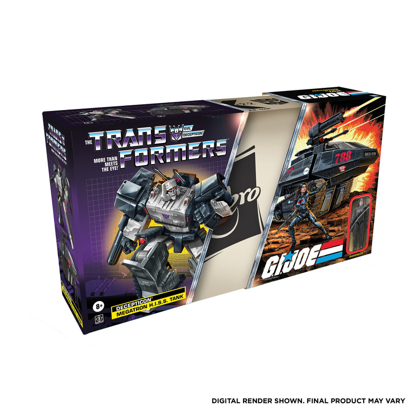 Transformers Collaborative: G.I. Joe Mash-Up, Megatron H.I.S.S. Tank and Baroness (preorder) - Action & Toy Figures -  Hasbro