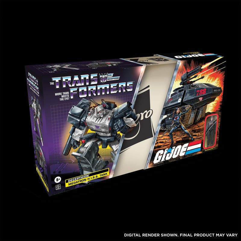 Transformers Collaborative: G.I. Joe Mash-Up, Megatron H.I.S.S. Tank and Baroness (preorder) - Action & Toy Figures -  Hasbro