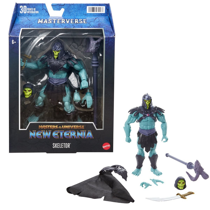 Masters of the Universe Masterverse Barbarian Skeletor - new eternia - Action & Toy Figures -  mattel