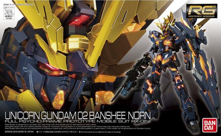 RG Unicorn Gundam 02 Banshee Norn 1/144 - Model Kit > Collectable > Gunpla > Hobby -  Bandai