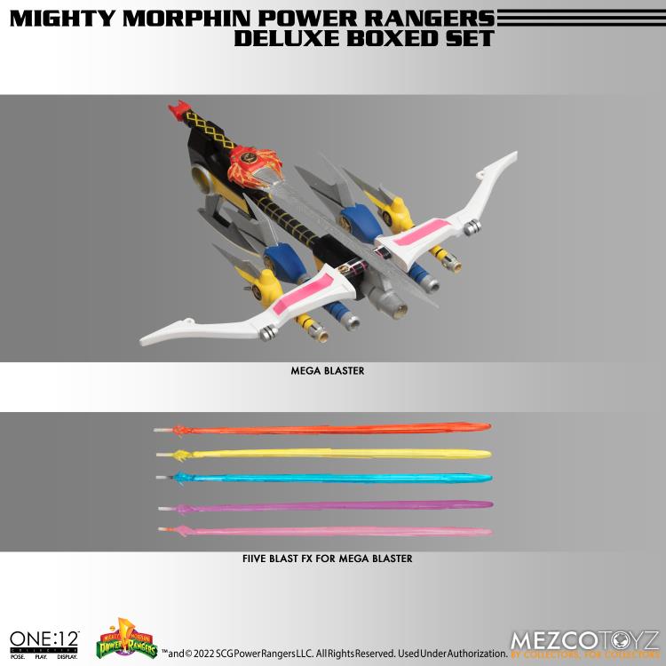 ONE:12 MIGHTY MORPHIN POWER RANGERS DLX SET (preorder) - Collectables > Action Figures > toys -  MEZCO TOYS