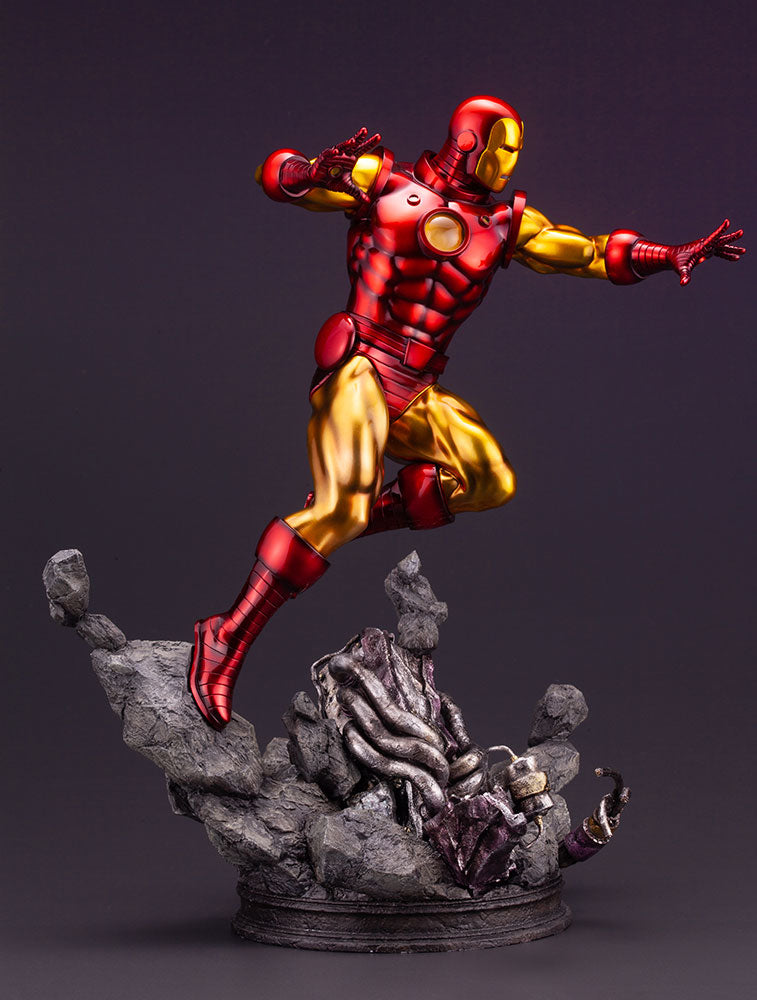 IRON MAN - MARVEL UNIVERSE AVENGERS FINE ART STATUE - statue -  Kotobukiya