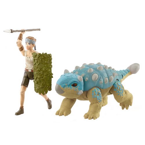 Jurassic World Camp Cretacous Dino Escape Ben and Ankylosaurus Bumpy Action Figure Set - Action & Toy Figures -  mattel