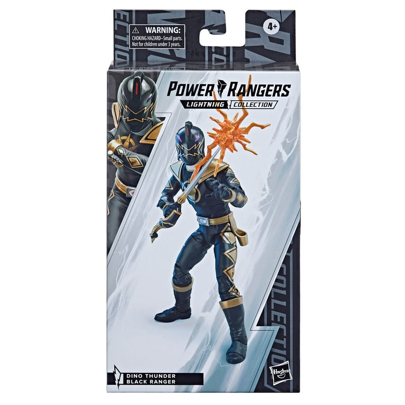 Power Rangers Dino Thunder Lightning Collection Black Ranger (preorder Q3) - Collectables > Action Figures > toys -  Hasbro