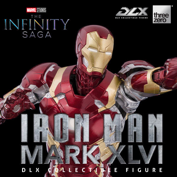Iron Man Mark 46 - Marvel Studios: The Infinity Saga DLX (Preorder) - Action & Toy Figures -  ThreeZero