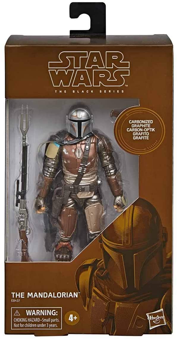 Star Wars The Black Series 6" Carbonized The Mandalorian (Exclusive) - Action & Toy Figures -  Hasbro