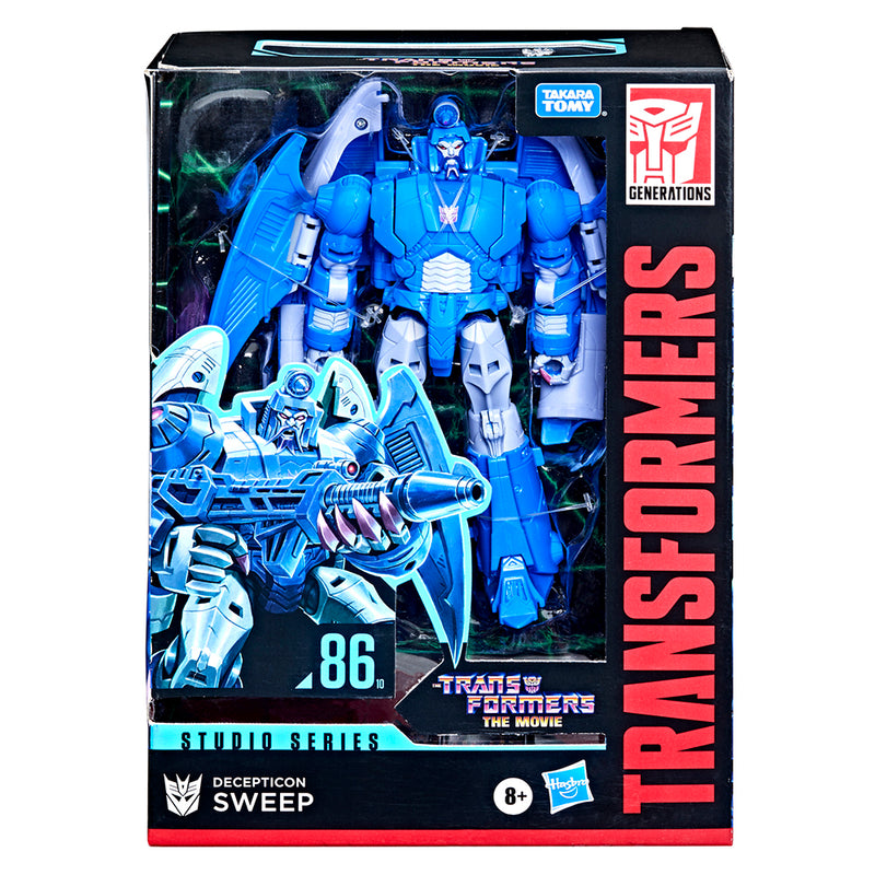 Sweep Transformers Studio Series 86-10 Voyager The Transformers: The Movie Decepticon (preorder) feb/april - Action figure -  Hasbro