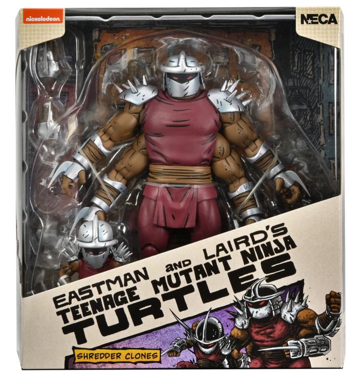 Teenage Mutant Ninja Turtles Deluxe Shredder Clone & Mini Shredder - Mirage Comics (preorder Q3) - Collectables > Action Figures > toys -  Neca