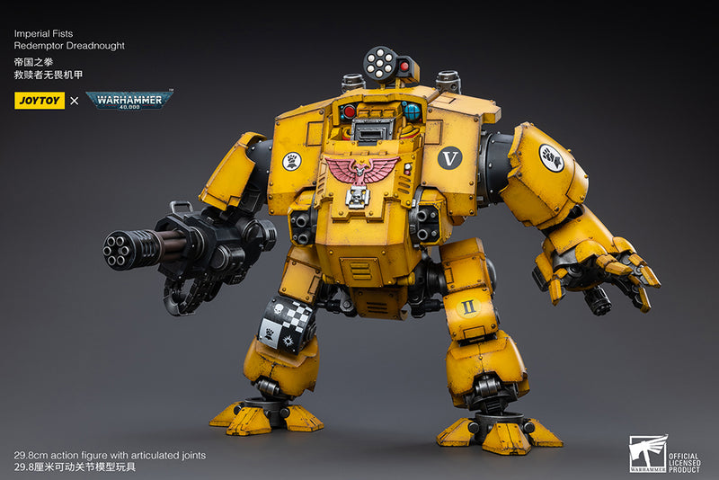 Warhammer 40K - Imperial Fists - Redemptor Dreadnought - Collectables > Action Figures > toys -  Joy Toy