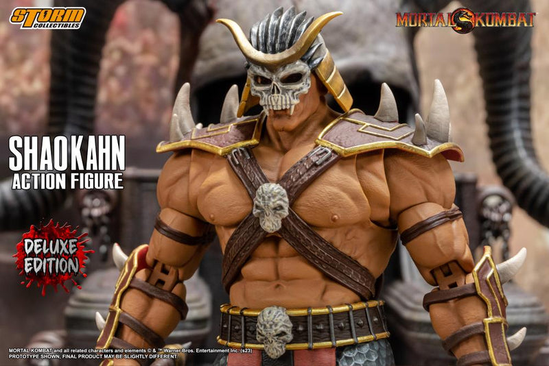 Mortal Kombat Shao Kahn - Deluxe - 1/12 Scale (preorder ETA Q3) - Collectables > Action Figures > toys -  Storm Collectibles