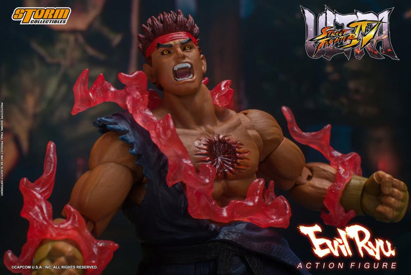storm collectibles Ultra Street Fighter IV Evil Ryu 1/12 Scale Figure - Action & Toy Figures -  Storm Collectibles