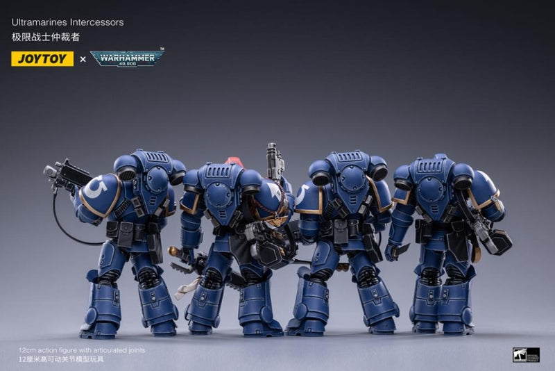 Warhammer 40K Ultramarines Intercessors SET of 4 - Action & Toy Figures -  Joy Toy