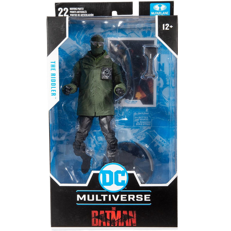 DC The Batman Movie The Riddler 7-Inch Scale Action Figure - Action figure -  McFarlane Toys