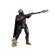 Star Wars The Vintage Collection Din Djarin (The Mandalorian) and The Child Mando and baby Yoda - Toy Snowman