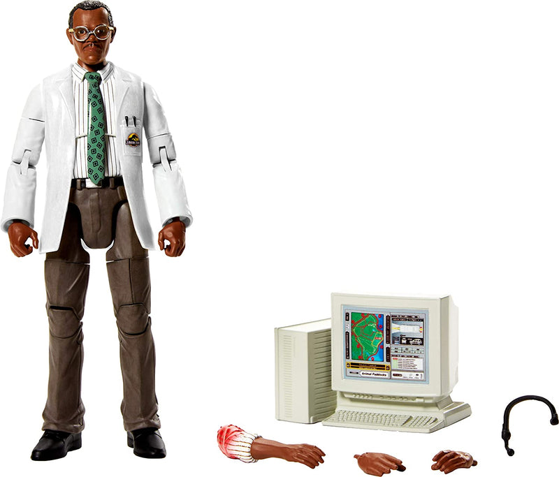 Jurassic World John Raymond Arnold Amber Collection Action Figure - Toy Snowman