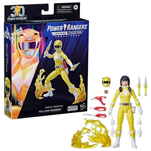 Mighty Morphin Power Rangers Lightning Collection Deluxe Yellow Ranger (preorder Q2) - Collectables > Action Figures > toys -  Hasbro