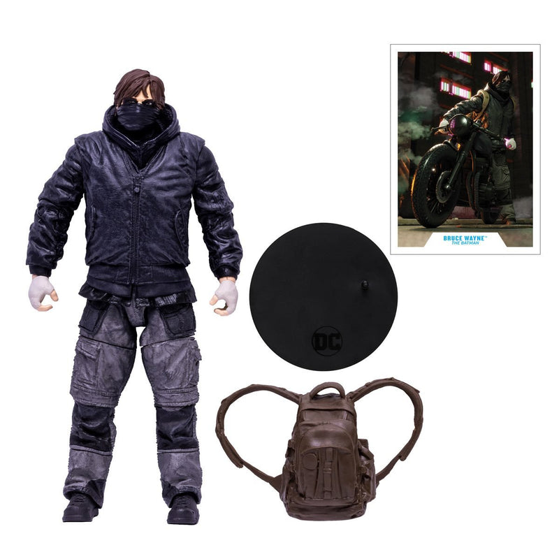 DC The Batman Movie Bruce Wayne Drifter 7-Inch Scale Action Figure - Action figure -  McFarlane Toys