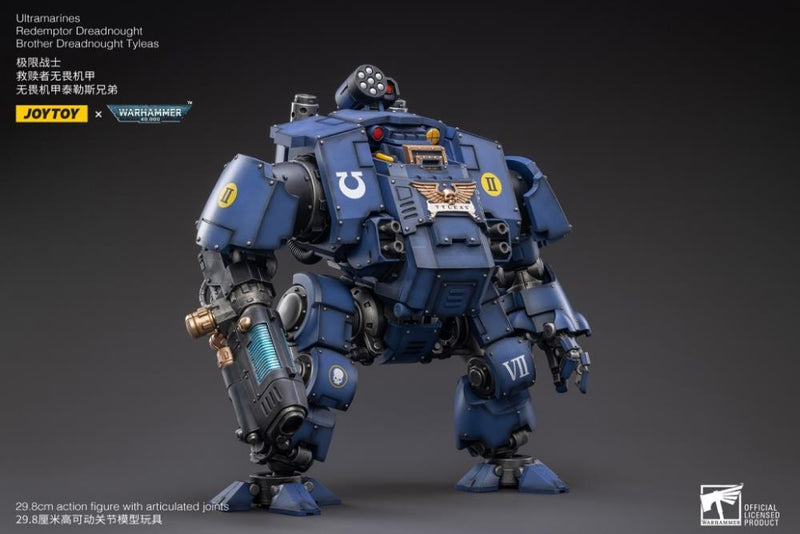 Warhammer 40K - Ultramarines - Redemptor Dreadnought Brother Tyleas - Collectables > Action Figures > toys -  Joy Toy