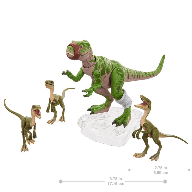 Jurassic Park III Amber Collection Tyrannosaurus Rex - Action & Toy Figures -  mattel