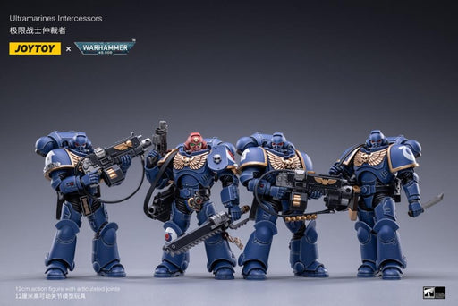 Warhammer 40K Ultramarines Intercessors SET of 4 - Action & Toy Figures -  Joy Toy