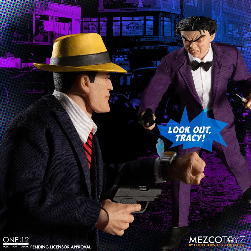 Dick Tracy vs Flattop One:12 Collective Action Figure Boxed Set (preorder) - Collectables > Action Figures > toys -  MEZCO TOYS