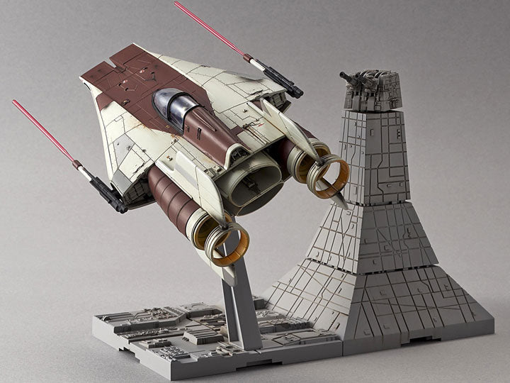 Bandai Star Wars A Wing Starfighter 1/72 Scale Model Kit - Toy Snowman