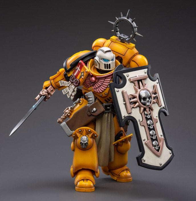 Warhammer 40K - Primaris Space Marines - Imperial Fists - Bladeguard Veteran - Collectables > Action Figures > toys -  Joy Toy