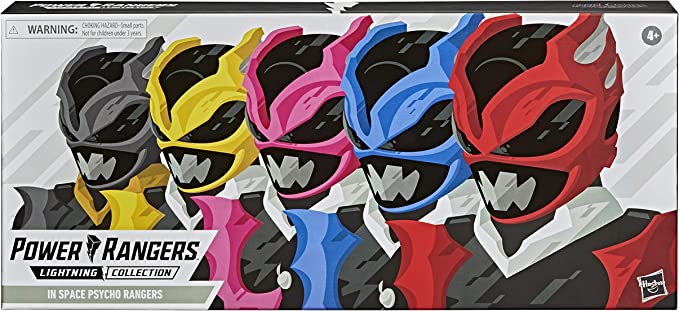 Power Rangers Lightning Collection in Space Psycho Rangers 5-Pack Premium Collectible - Exclusive - Collectables > Action Figures > toys -  Hasbro