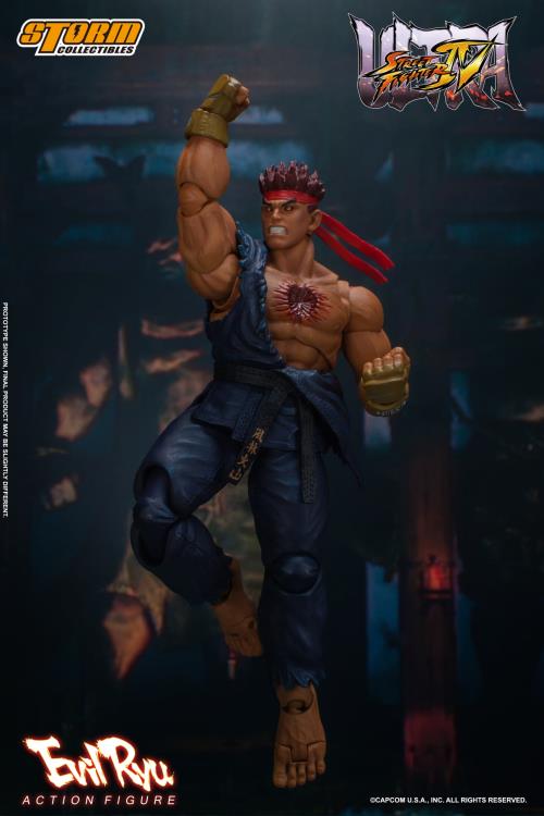 storm collectibles Ultra Street Fighter IV Evil Ryu 1/12 Scale Figure - Action & Toy Figures -  Storm Collectibles