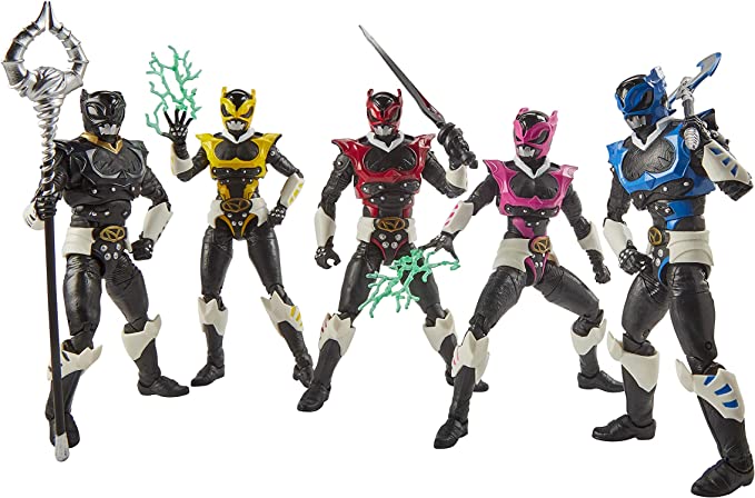Power Rangers Lightning Collection in Space Psycho Rangers 5-Pack Premium Collectible - Exclusive - Collectables > Action Figures > toys -  Hasbro