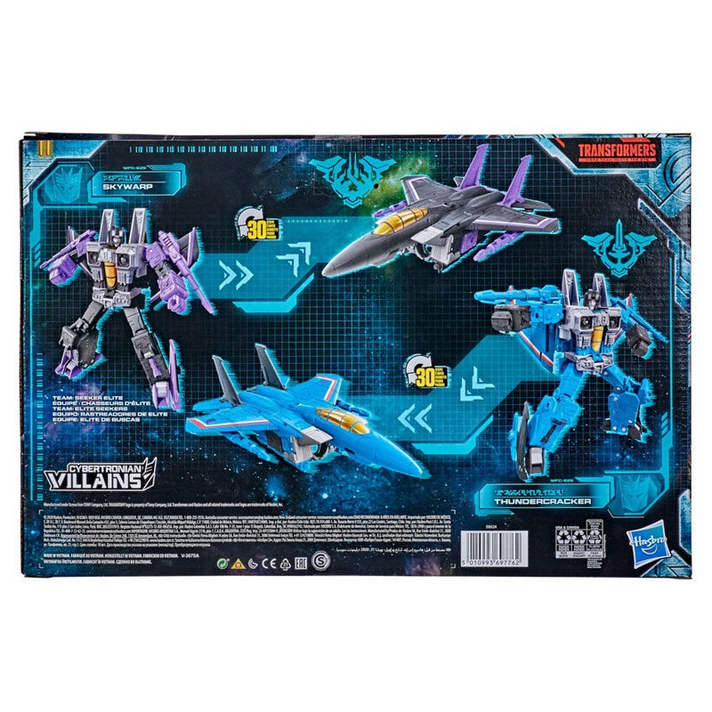 Transformers Generations War for Cybertron Earthrise Voyager Skywarp and Thundercracker - Action & Toy Figures -  Hasbro