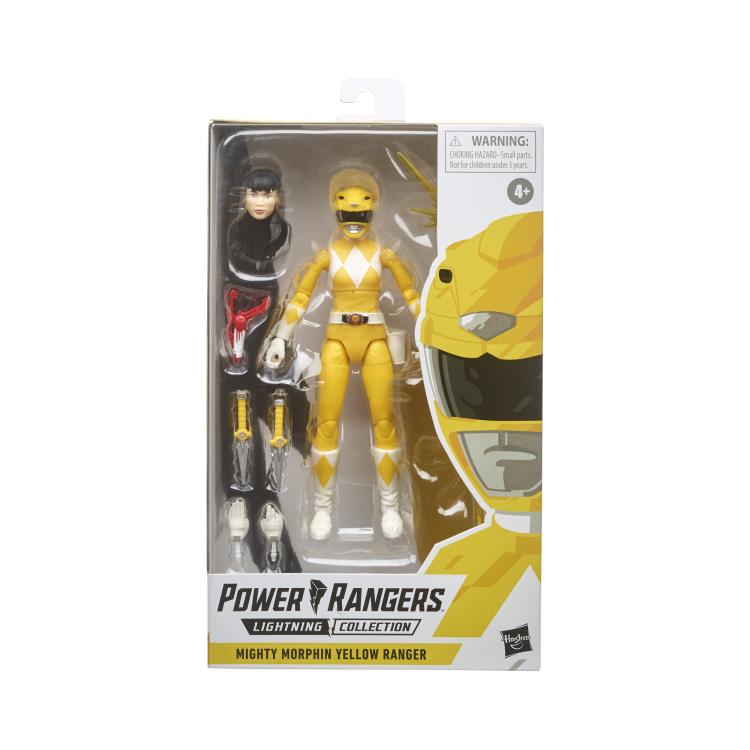 Mighty Morphin Power Rangers Lightning Collection Yellow Ranger - Action figure -  has