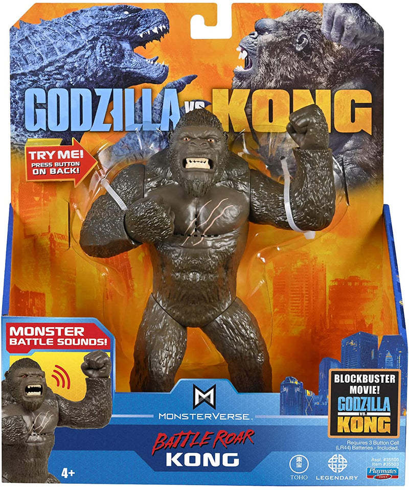 Godzilla Vs kong - Battle Roar Kong - Collectables > Action Figures > toys -  PLAYMATES