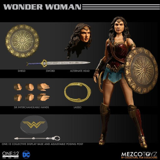 Wonder Woman One:12 Collective Wonder Woman - Action & Toy Figures -  MEZCO TOYS