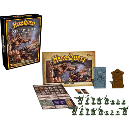 HeroQuest Kellar's Keep Game Expansion Pack (preorder) - Board Games -  Hasbro