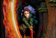 DEMON SLAYER: Tanjiro Kamado: Hinokami Kagura Dance (Preorder) - statue -  Good Smile Company
