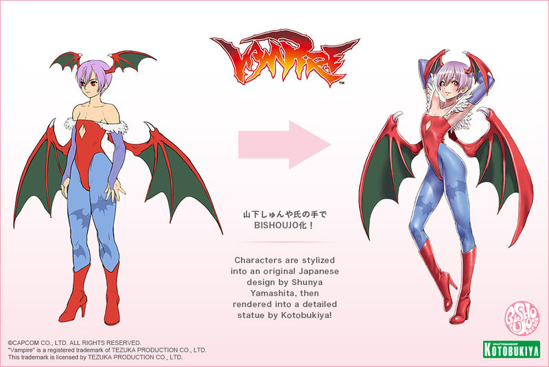 DARKSTALKERS LILITH BISHOUJO STATUE (Preorder ETA: MARCH 2023) - statue -  Kotobukiya