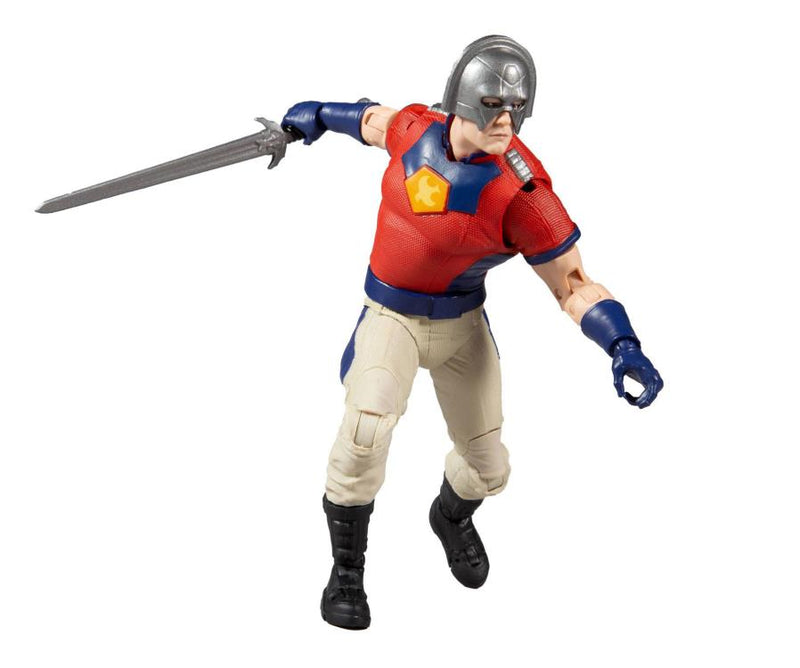 The Suicide Squad DC Multiverse Peacemaker Action Figure (Collect to Build: King Shark) - Action figure -  McFarlane Toys
