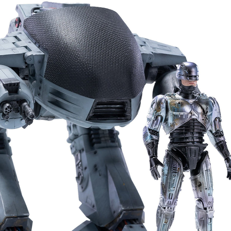 SDCC 2022 ROBOCOP ED-209 VS ROBOCOP BATTLE DAM PX 1/8 2 Pack - Action & Toy Figures -  HIYA TOYS