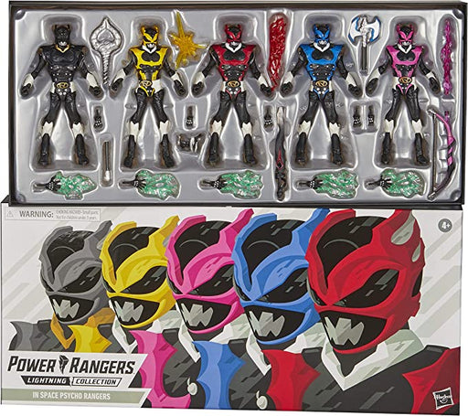 Power Rangers Lightning Collection in Space Psycho Rangers 5-Pack Premium Collectible - Exclusive - Collectables > Action Figures > toys -  Hasbro