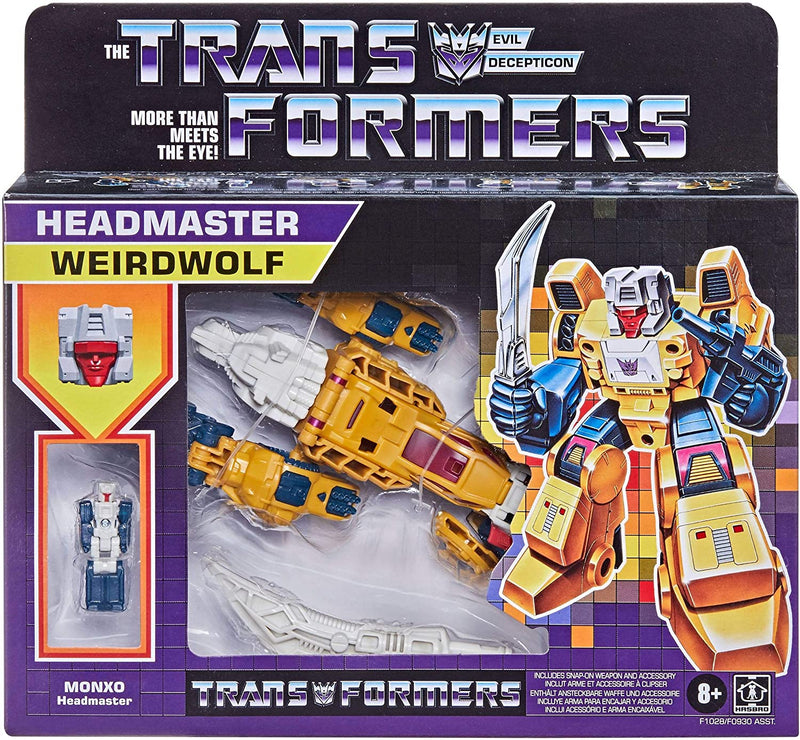Transformers 2021 Modern Figure in Retro Packaging Decepticon Headmaster SET of 3 - Collectables > Action Figures > toys -  Hasbro