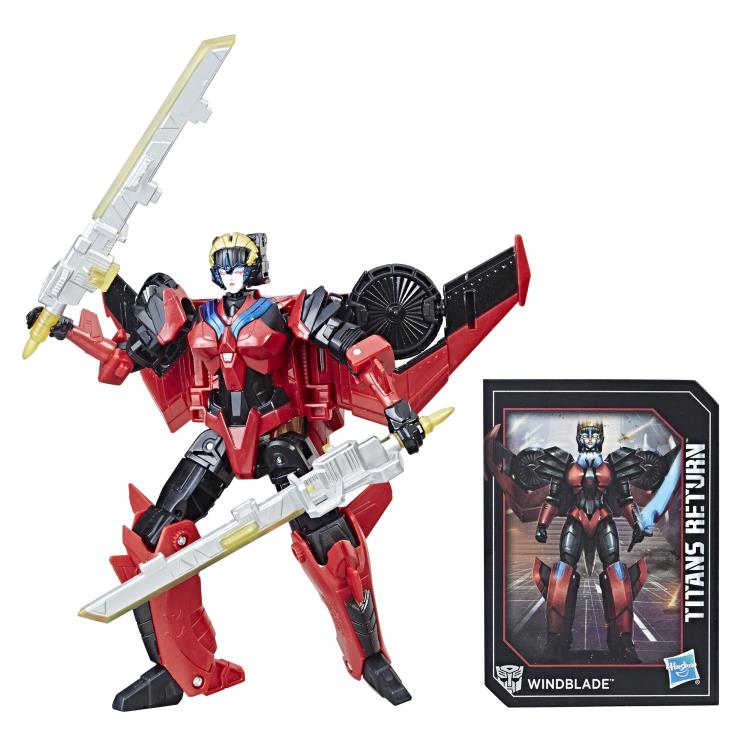 Transformers Titans Return Deluxe Windblade  **error packaging ** - Collectables > Action Figures > toys -  Hasbro