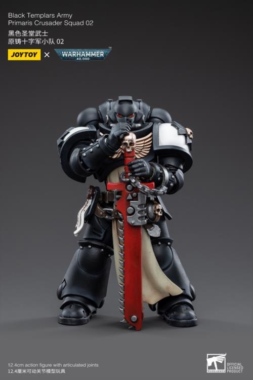 Warhammer 40K - Black Templars - Primaris Crusader Squad Set of 4 - Collectables > Action Figures > toys -  Joy Toy
