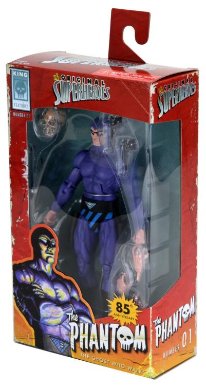 King Features The Original Superheroes Number 01 The Phantom - Collectables > Action Figures > toys -  Neca